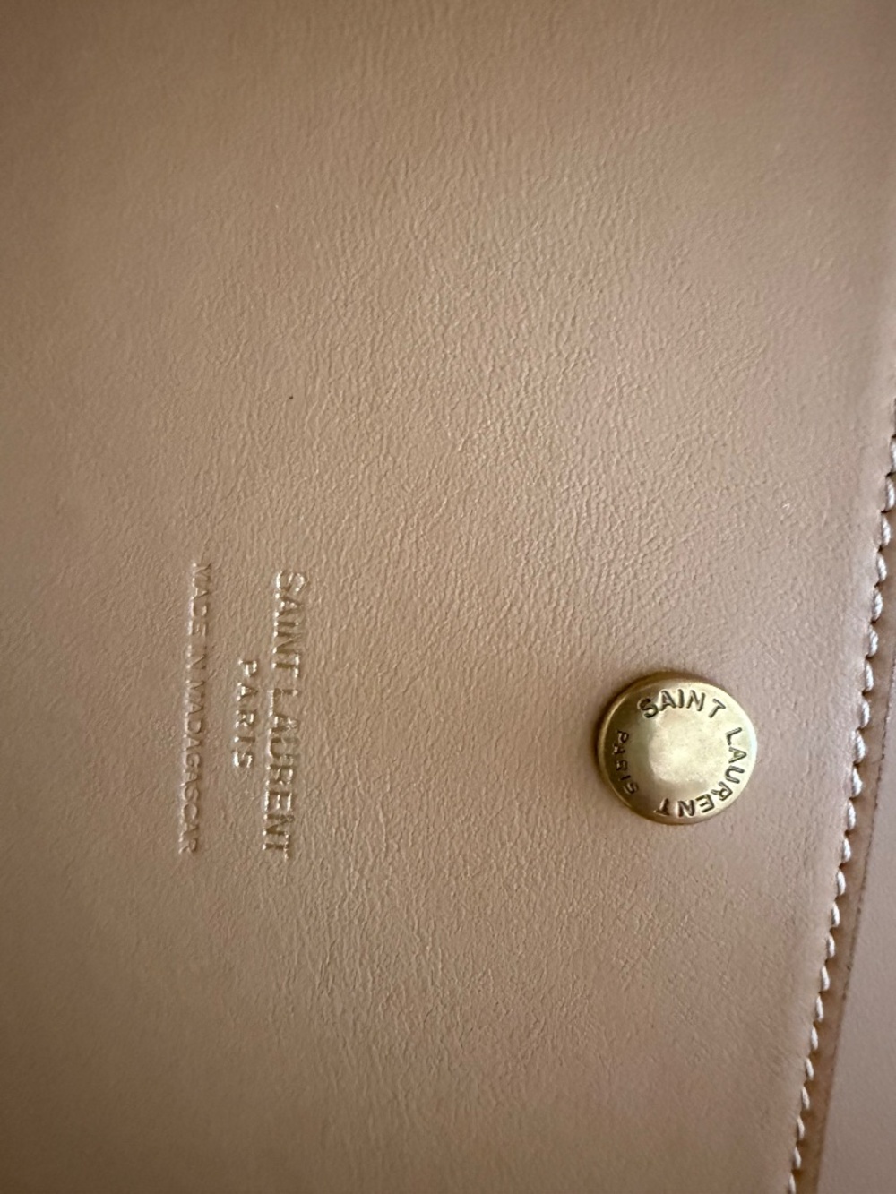 Saint Laurent YSL raffia tote logo bag largw - Picture 7 of 10